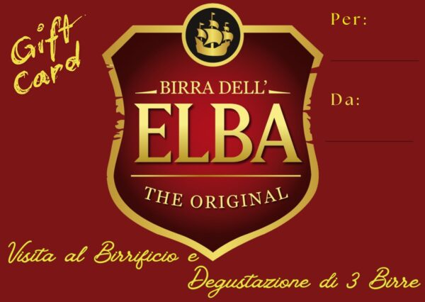 Gift Card Birra dell'Elba